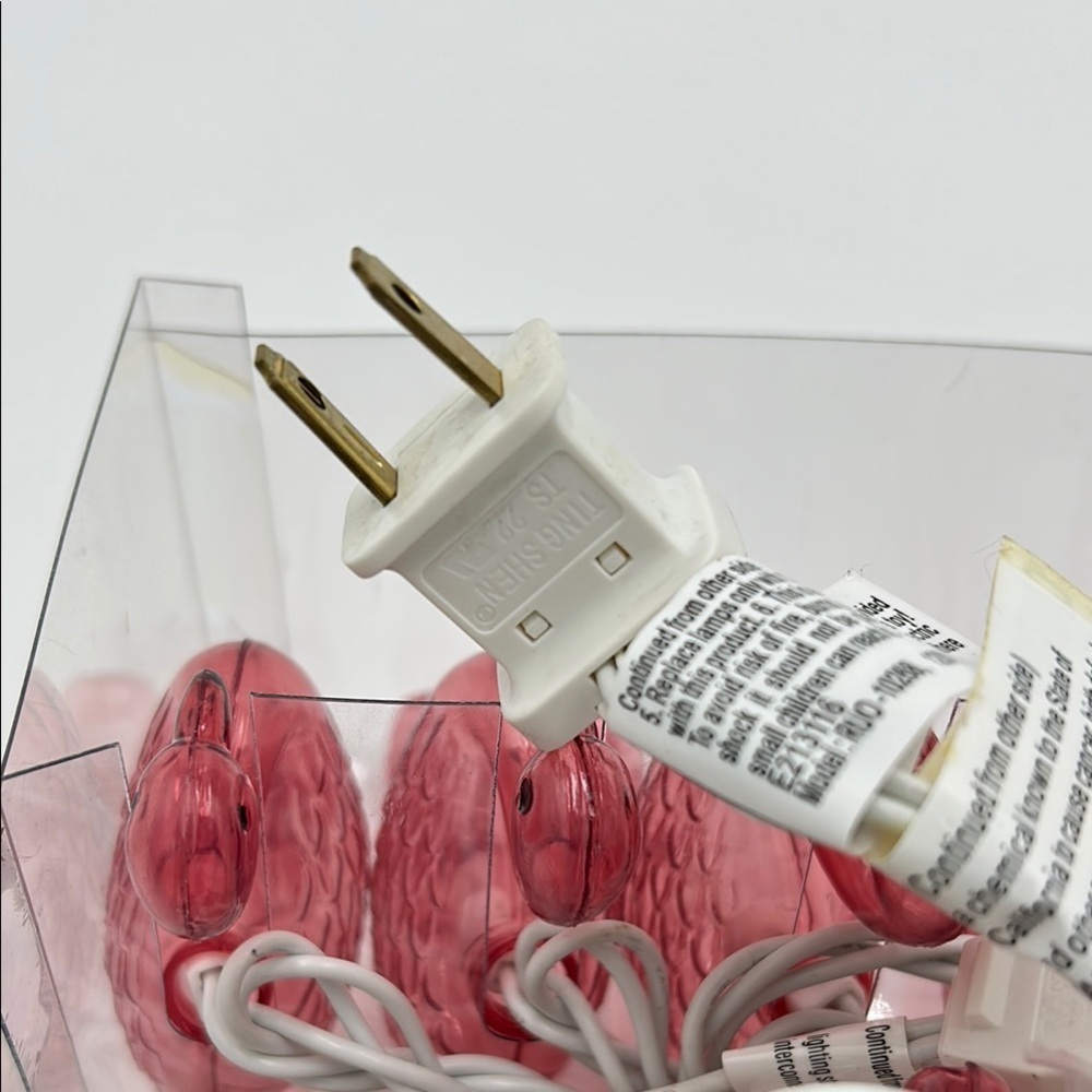 Target Pink Flamingo String Lights 10pcs Plug In New in box - Picture 4 of 10